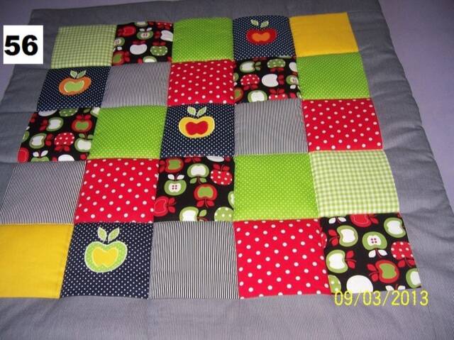 Baby Blanket, Quilt, Patchwork Crawlblanket, Children's Blanket Sofort Lieferbar Changes At No Extra Charge - image 1