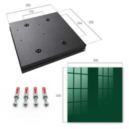 Bottle Green Wall Mounted Key Cabinet, Box For Home, Minimalist Backgrounds & Patterns, Lovers Of Cute Animals - thumbnail 4