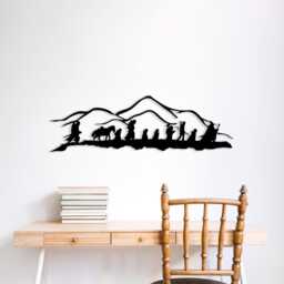 Fellowship Of The Ring Metal Wall Art, Fantasy Movie Decor, Unique Birthday Gift - thumbnail 3