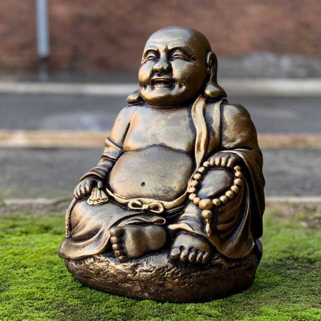 Large Buddha Sculpture Meditation Statue Concrete Japanese Figurine Sitting Ornament Decoration Lover Gift Yard Art - image 1