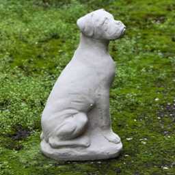 Concrete Boxer Dog Statue Cement Figurine Dog Garden Memorial Pet Sculpture Outdoor Yard Decor Grave Marker - thumbnail 3