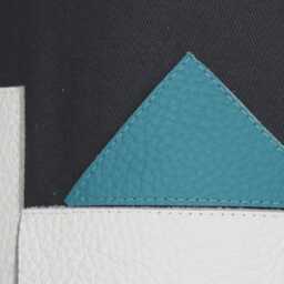 Modern Geometric Curtains - Unique Gray Teal White Contemporary Bedroom Living Room Drapes, Masculine Window Treatment, Made To Measure - thumbnail 2