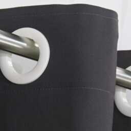 Modern Geometric Curtains - Unique Gray Teal White Contemporary Bedroom Living Room Drapes, Masculine Window Treatment, Made To Measure - thumbnail 3