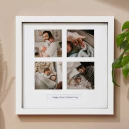 Personalized Four-Photo Window Frame Family Photo Gift - thumbnail 3