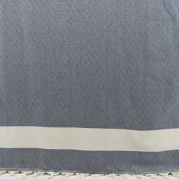 "Navy Blue Bedspread, Aztec Blanket, Diamond Blanket, Long Blanket, Beach Throw, Bed Rug, Turkish Blanket, 79""x95" - thumbnail 4