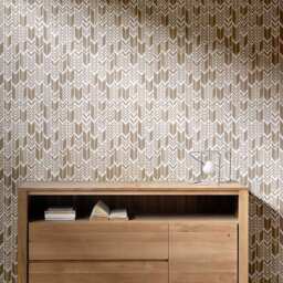 Arrow Wall Stencil Geometric Pattern Wallpaper Look Easy Home Decor Reusable Diy Wall Decor #s016 - thumbnail 2