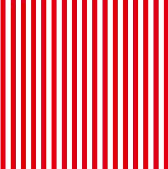Red Stripe Baby Bedding Fitted Crib Sheet Changing Table Cover Dress Stripe in Geranium - image 1
