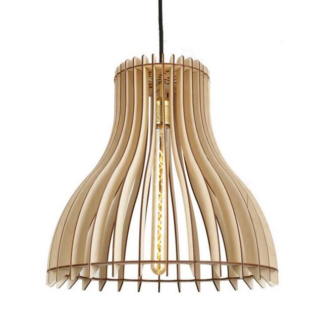 Traditional Lamp - Laser Cut, Cnc File, Dxf, Cdr - image 1