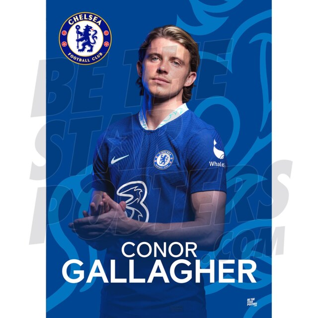 Chelsea Fc Gallagher 22/23 Headshot Poster - Officially Licensed Product A3/A4