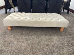 Special 4Ft Handmade Chesterfield Footstool Coffee Table - thumbnail 1