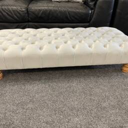 Special 4Ft Handmade Chesterfield Footstool Coffee Table - thumbnail 2