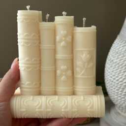 Book Shaped Candle - Sculptural Candle- Reader Gift Home Decor Birthday Gift For Book Lovers Library Decor Bookshelf - thumbnail 3