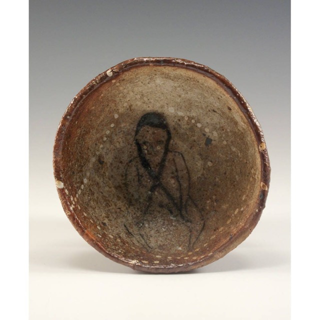 Hand Pinched Wood Fired Bowl By Jenny Mendes - Pippi's Tails - image 1