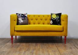 "Loveseat - Yellow Love ""2.5 Seater Sofa"
