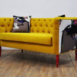 "Loveseat - Yellow Love ""2.5 Seater Sofa" - thumbnail 2