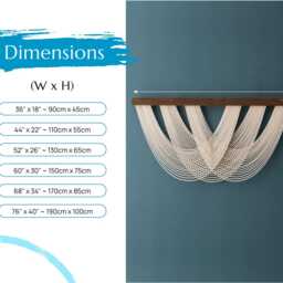 Yarn Wall Art, Macrame Hanging, Boho Home Decor, Scandinavian New House Gift, Tapestry Minimalist Decor V28 - thumbnail 3