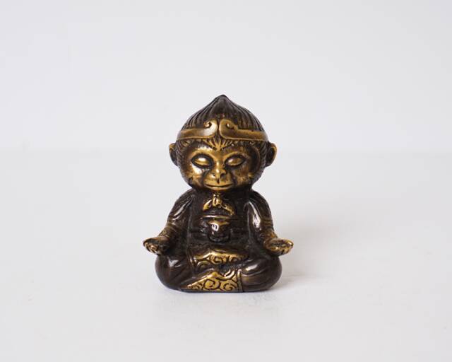 Bronze Monkey King Statue, 2.8 - image 1