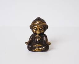 Bronze Monkey King Statue, 2.8 - thumbnail 1