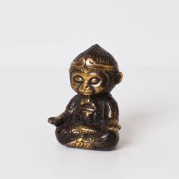 Bronze Monkey King Statue, 2.8 - thumbnail 3
