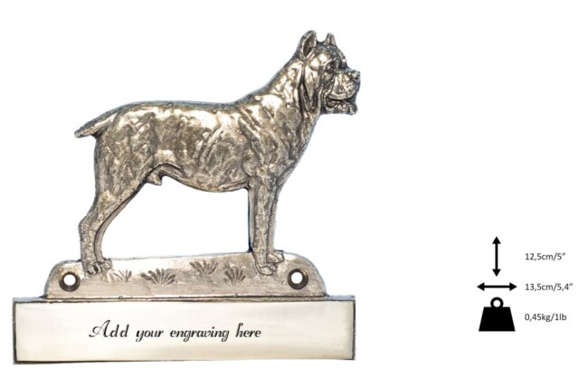 Cane Corso, Dog Plaque, Can Be Engraved, Limited Edition, Artdog - image 1
