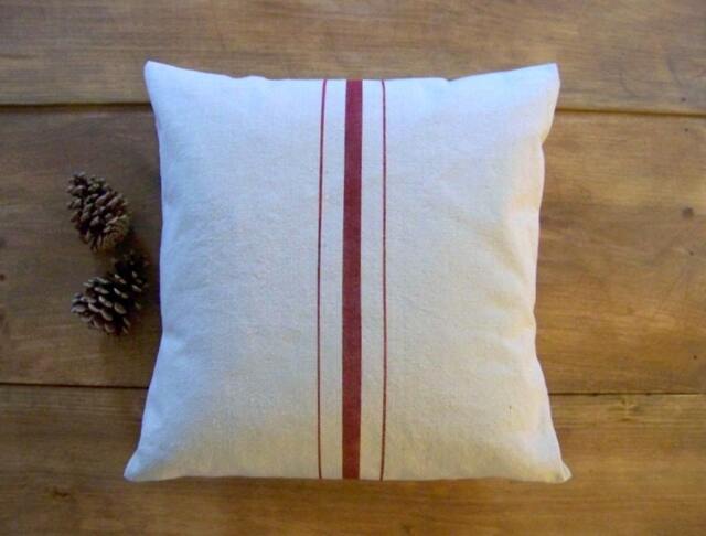 Grainsack Pillow - You Choose The Size & Color - image 1