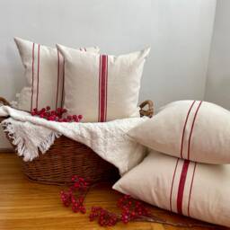 Grainsack Pillow - You Choose The Size & Color - thumbnail 4