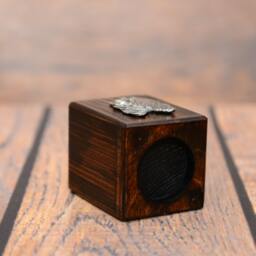 Briard - Wooden Candlestick With Dog, Souvenir, Decoration, Limited Edition, Collection - thumbnail 3