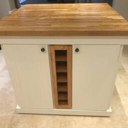 The Ryedale Oak Top Bespoke Custom Made To Order Kitchen Island Deposit Option Available - thumbnail 2