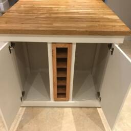 The Ryedale Oak Top Bespoke Custom Made To Order Kitchen Island Deposit Option Available - thumbnail 3