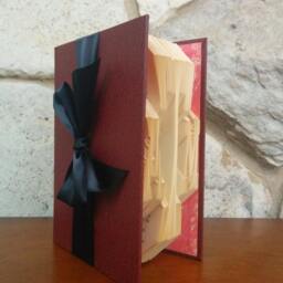 Texas A&m - Folded Book Art Fully Customizable, Graduation - thumbnail 3