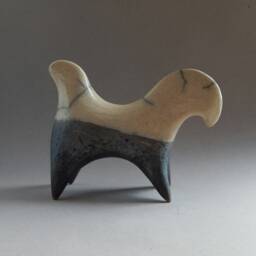 Ceramic Figurine - Horse, White Housewarming Gift, Raku Pottery, Gift For Her, Art, Home Decor, The Mantelpiece, Animals, Birthday - thumbnail 4
