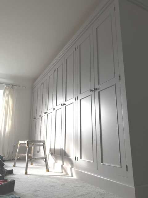 Wardrobe - 8 Door Full Hanging Edwardian Style