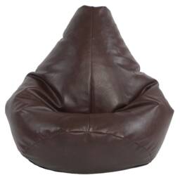 Large Filled Highback Beanbag Ready Beanbags Faux Leather Adult Bean Bag Chair Gaming - thumbnail 2