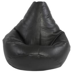 Large Filled Highback Beanbag Ready Beanbags Faux Leather Adult Bean Bag Chair Gaming - thumbnail 3