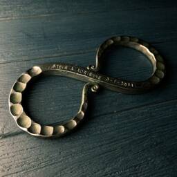 Iron Infinity Symbol, 6Th Anniversary, Iron Infinity, 6 Year Anniversary Gifts, Gift For Her, Iron - thumbnail 3