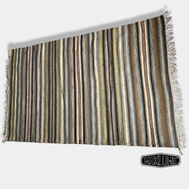 Hand Knotted Reversible Flat Weave Pure Wool Colourful Kilim Woollen Rug 3Ft X 5Ft - image 1