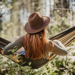 Hammock With Straps, Ultralight, Premuim Quality, Camping, Backpacking, Hiking, Ultralite, Outdoors - thumbnail 2