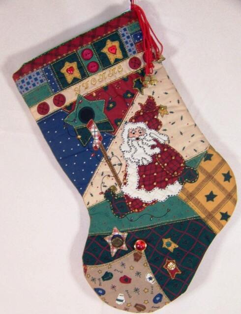 Christmas Stocking Featuring Santa - image 1