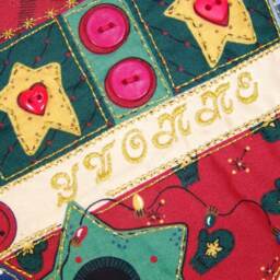 Christmas Stocking Featuring Santa - thumbnail 3