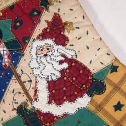 Christmas Stocking Featuring Santa - thumbnail 2