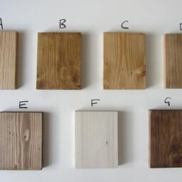 Reclaimed Wood Kitchen Organizer 3 Hook Key Holder Mail Caddy Letter Rack & Chalk Board/Large A3 Size Blackboard - thumbnail 4