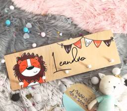 Wardrobe Children's Room With Name Individually Hand-Painted Personalized - thumbnail 1