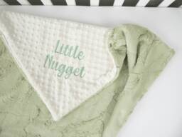 Custom Blanket, Design Your Own Baby Minky, Blanket With Name, Monogram, Plush Gender Neutral Gift, Shower