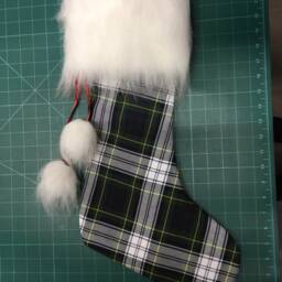 Gordon Dress Tartan Christmas Stocking - thumbnail 3