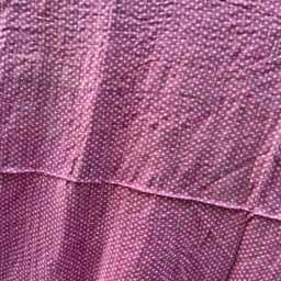 Soft Reversible Kantha Quilt - Handmade Vintage Cotton Blanket - thumbnail 2