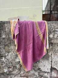 Soft Reversible Kantha Quilt - Handmade Vintage Cotton Blanket