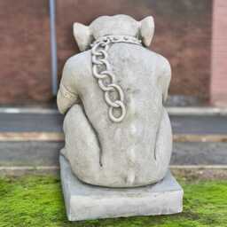 Large Gargoyle Statue Concrete Gothic Gremlin Figure Stone Guardian Sculpture Outdoor Fantasy Ornament Cement Garden Decor Yard Art - thumbnail 3
