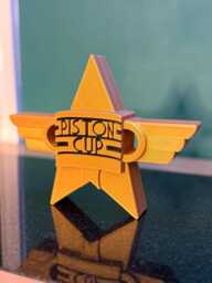 Piston Trophy Christmas Tree Topper Star