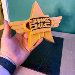 Piston Trophy Christmas Tree Topper Star - thumbnail 2