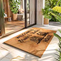 Bespoke Dog Breed Entryway Mat - Custom Canine-Themed Doormat Tailored Gift For Lovers Showcase Your Pet Door - thumbnail 4